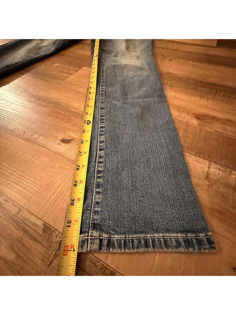 Torrid Jeans Womens 14XT Blue Boyfriend Straight Stretch Denim Vintage Style - Picture 5 of 8